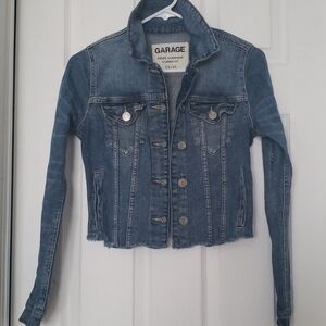 Garage Denim Cropped Jacket